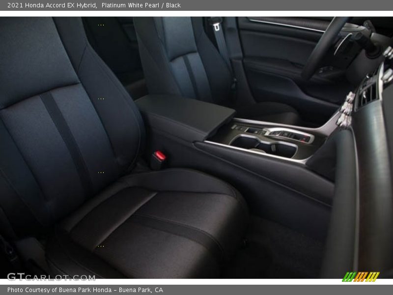 Front Seat of 2021 Accord EX Hybrid