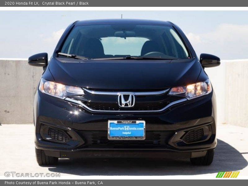 Crystal Black Pearl / Black 2020 Honda Fit LX