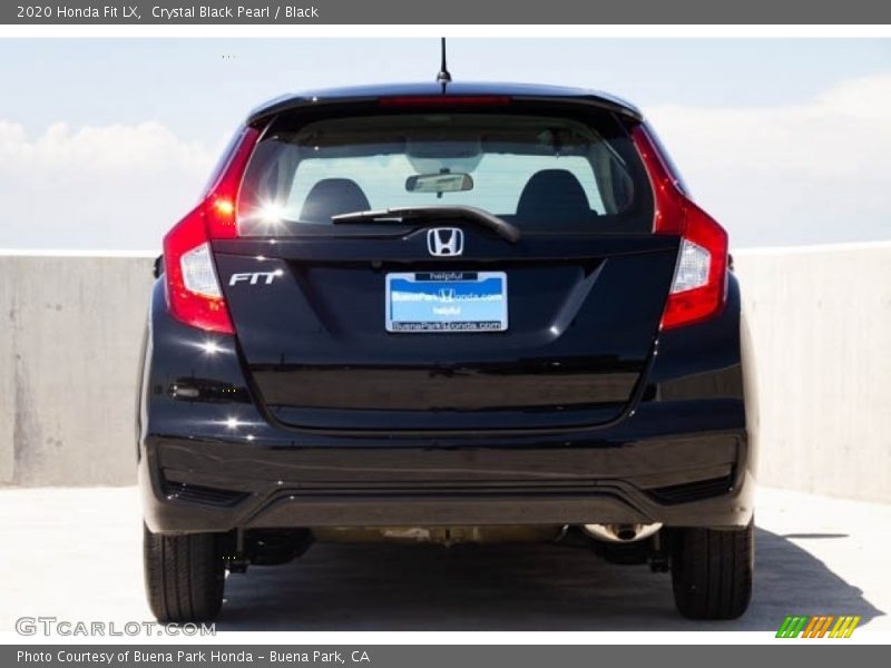Crystal Black Pearl / Black 2020 Honda Fit LX