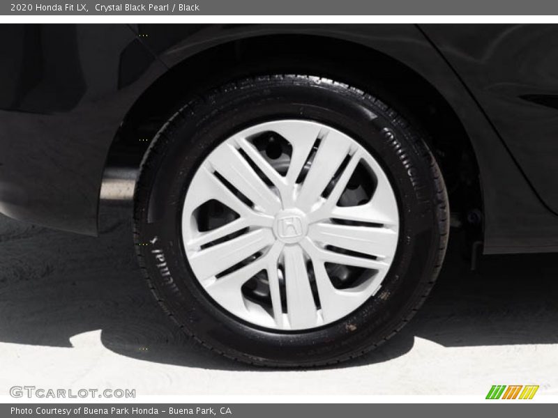 Crystal Black Pearl / Black 2020 Honda Fit LX