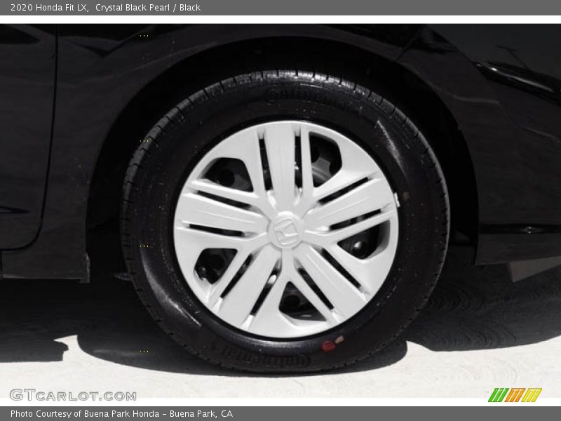Crystal Black Pearl / Black 2020 Honda Fit LX