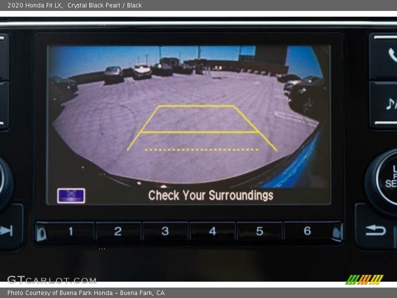 Crystal Black Pearl / Black 2020 Honda Fit LX