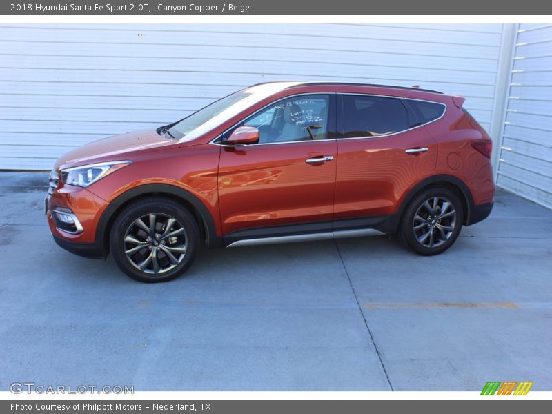  2018 Santa Fe Sport 2.0T Canyon Copper