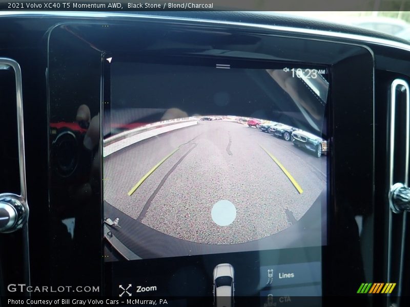 Black Stone / Blond/Charcoal 2021 Volvo XC40 T5 Momentum AWD