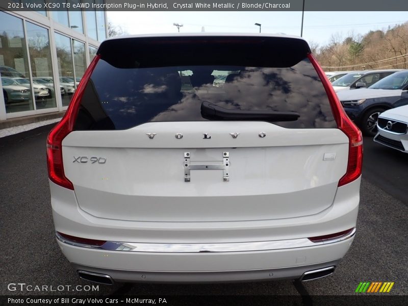  2021 XC90 T8 eAWD Inscription Plug-in Hybrid Crystal White Metallic