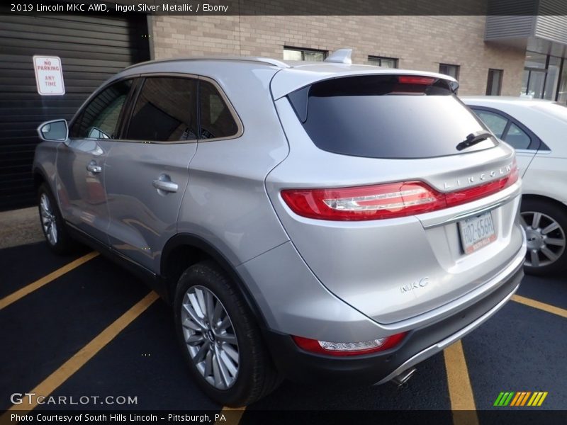 Ingot Silver Metallic / Ebony 2019 Lincoln MKC AWD