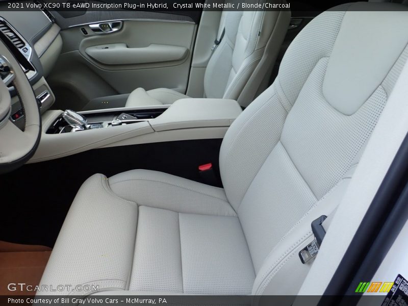 Front Seat of 2021 XC90 T8 eAWD Inscription Plug-in Hybrid