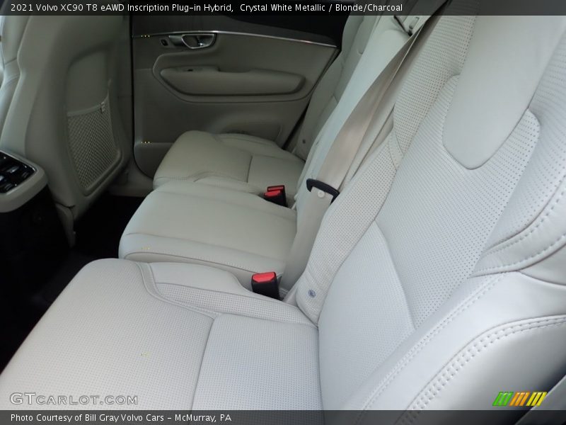 Rear Seat of 2021 XC90 T8 eAWD Inscription Plug-in Hybrid