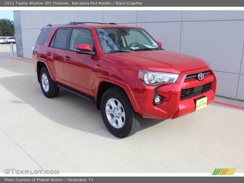  2021 4Runner SR5 Premium Barcelona Red Metallic
