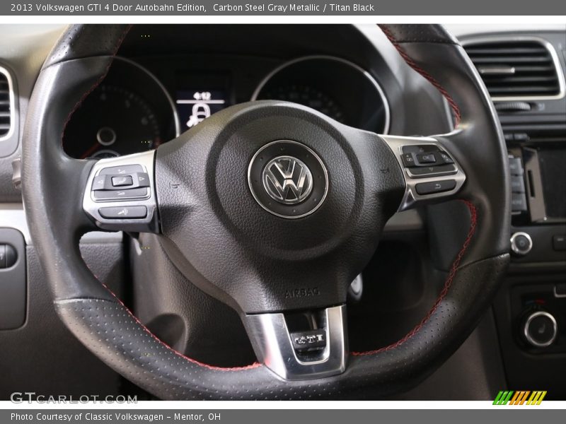 Carbon Steel Gray Metallic / Titan Black 2013 Volkswagen GTI 4 Door Autobahn Edition
