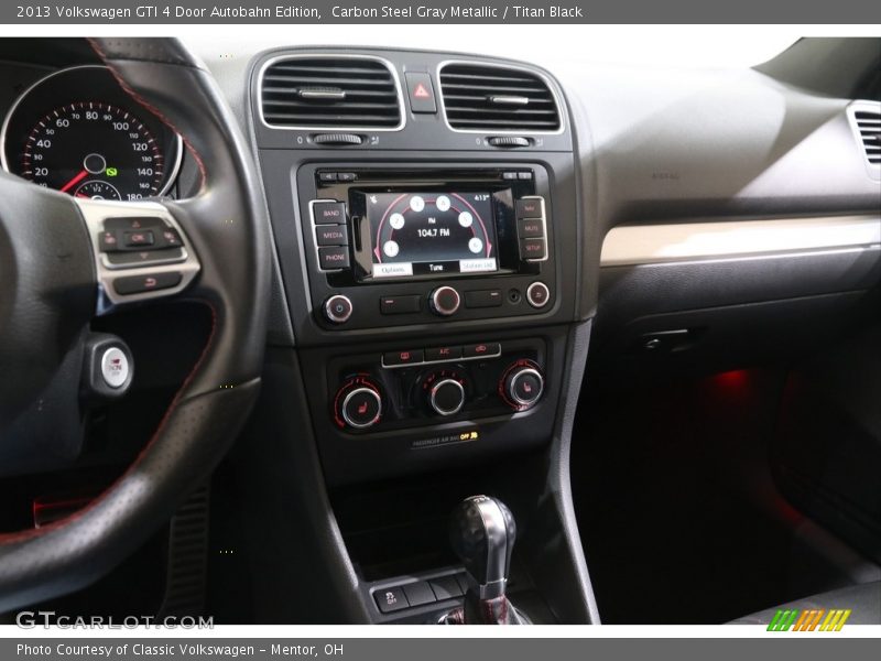 Carbon Steel Gray Metallic / Titan Black 2013 Volkswagen GTI 4 Door Autobahn Edition