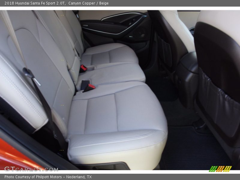 Canyon Copper / Beige 2018 Hyundai Santa Fe Sport 2.0T