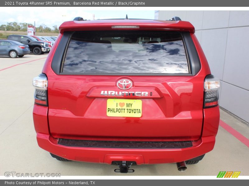 Barcelona Red Metallic / Black/Graphite 2021 Toyota 4Runner SR5 Premium