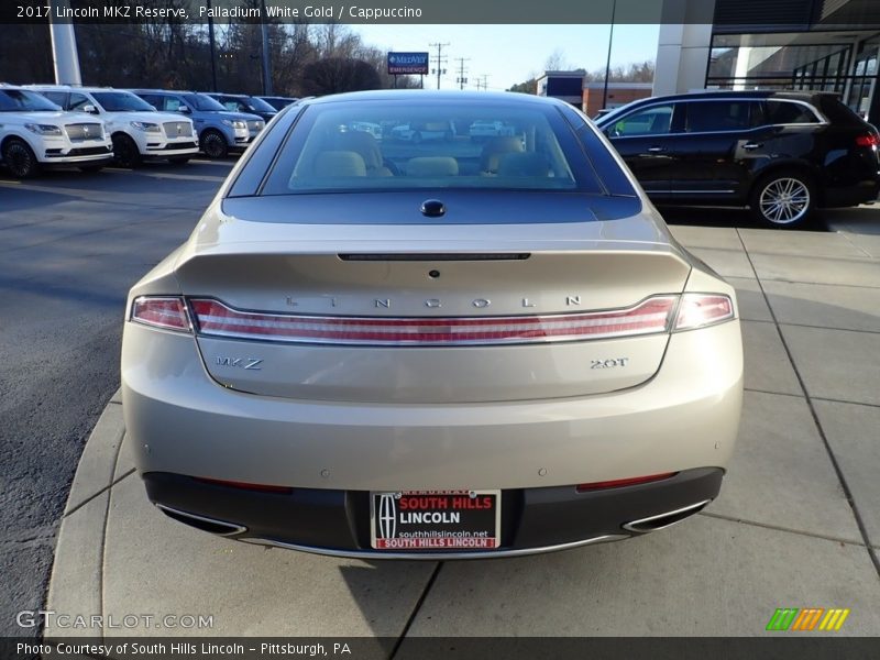 Palladium White Gold / Cappuccino 2017 Lincoln MKZ Reserve