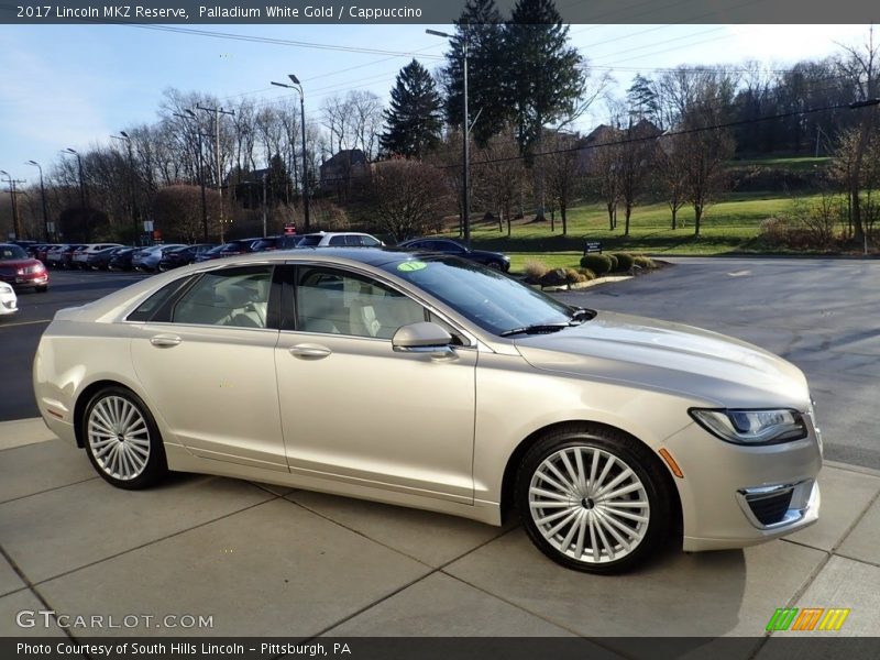 Palladium White Gold / Cappuccino 2017 Lincoln MKZ Reserve