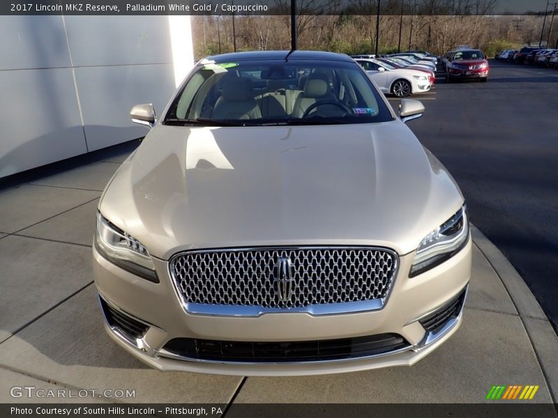 Palladium White Gold / Cappuccino 2017 Lincoln MKZ Reserve