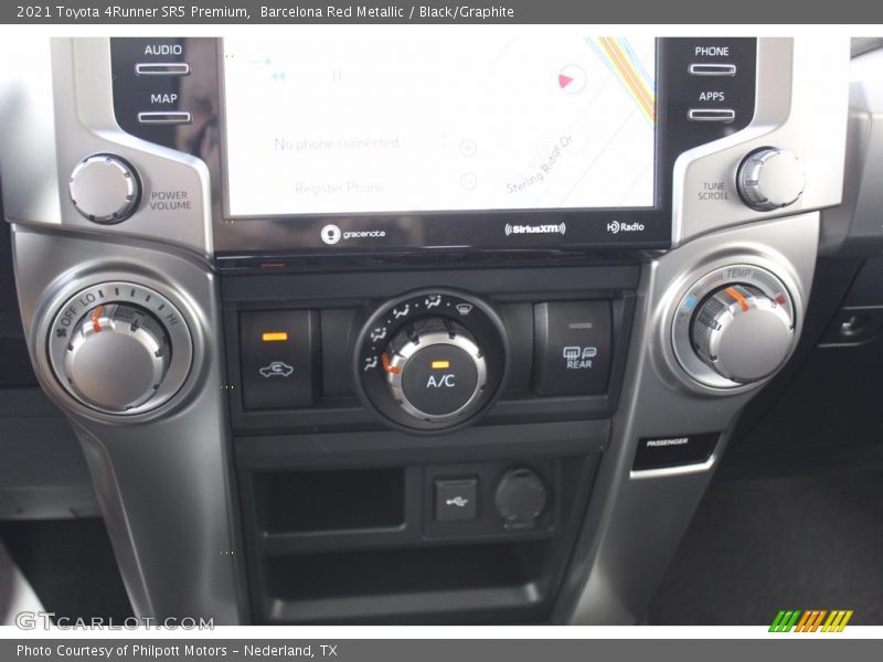 Controls of 2021 4Runner SR5 Premium