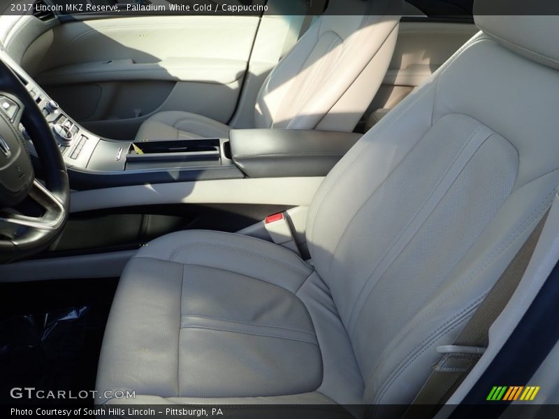 Palladium White Gold / Cappuccino 2017 Lincoln MKZ Reserve