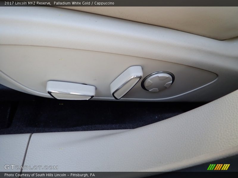 Palladium White Gold / Cappuccino 2017 Lincoln MKZ Reserve