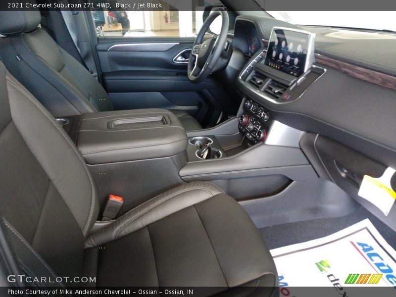 Front Seat of 2021 Suburban Z71 4WD