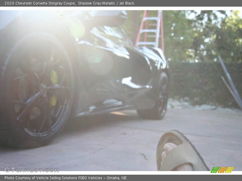 Shadow Gray Metallic / Jet Black 2020 Chevrolet Corvette Stingray Coupe