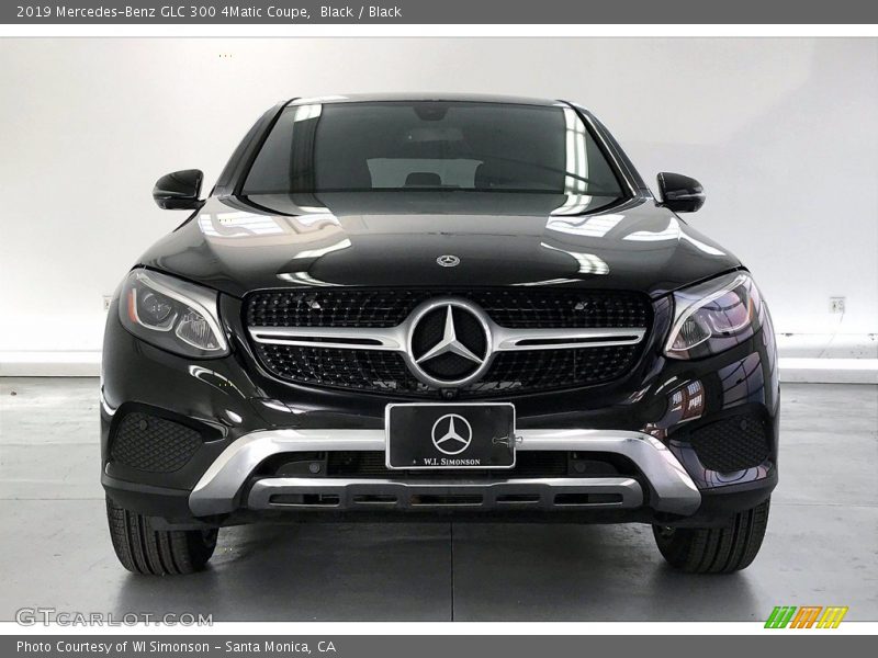 Black / Black 2019 Mercedes-Benz GLC 300 4Matic Coupe