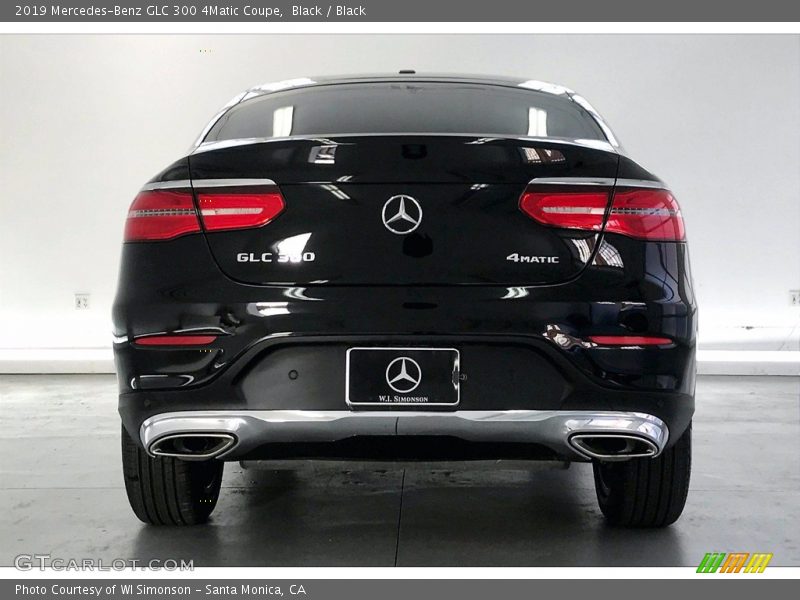 Black / Black 2019 Mercedes-Benz GLC 300 4Matic Coupe