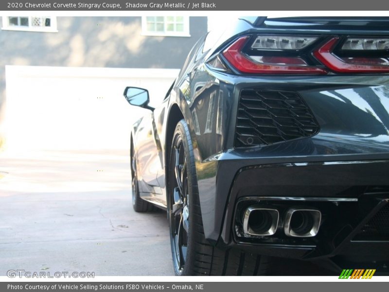 Shadow Gray Metallic / Jet Black 2020 Chevrolet Corvette Stingray Coupe