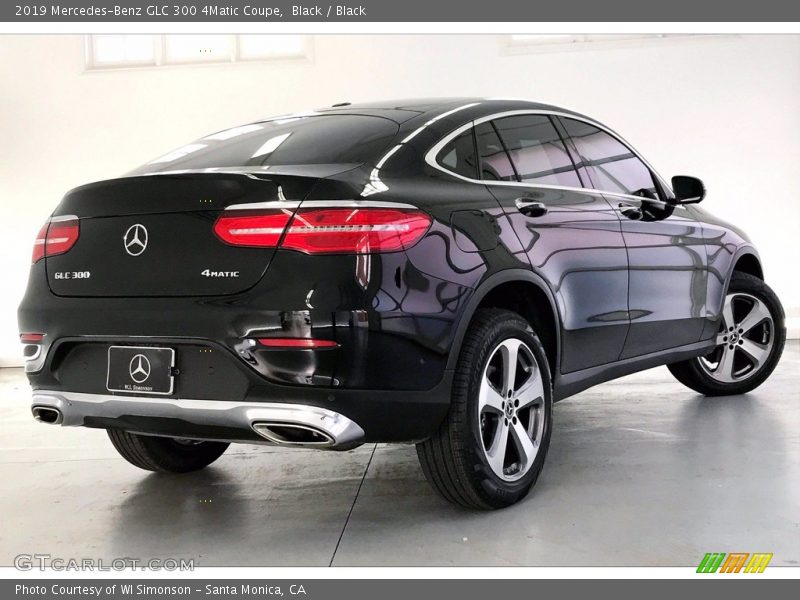 Black / Black 2019 Mercedes-Benz GLC 300 4Matic Coupe