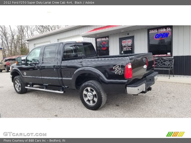 Black / Adobe 2012 Ford F250 Super Duty Lariat Crew Cab 4x4