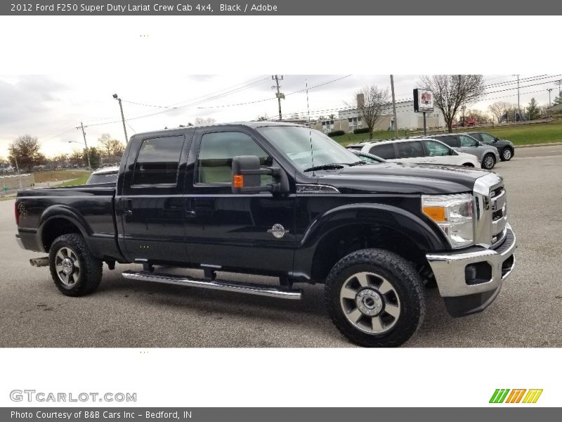 Black / Adobe 2012 Ford F250 Super Duty Lariat Crew Cab 4x4