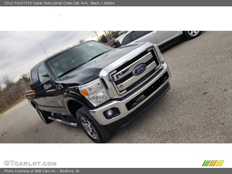 Black / Adobe 2012 Ford F250 Super Duty Lariat Crew Cab 4x4