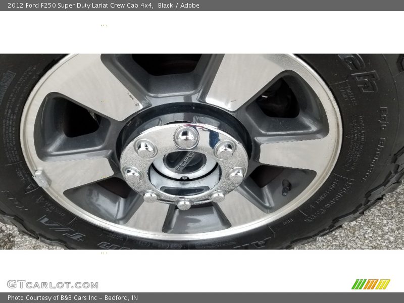 Black / Adobe 2012 Ford F250 Super Duty Lariat Crew Cab 4x4