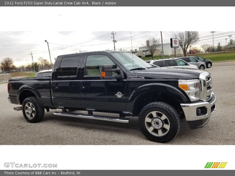 Black / Adobe 2012 Ford F250 Super Duty Lariat Crew Cab 4x4