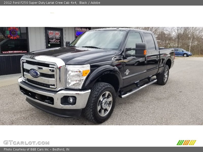 Black / Adobe 2012 Ford F250 Super Duty Lariat Crew Cab 4x4
