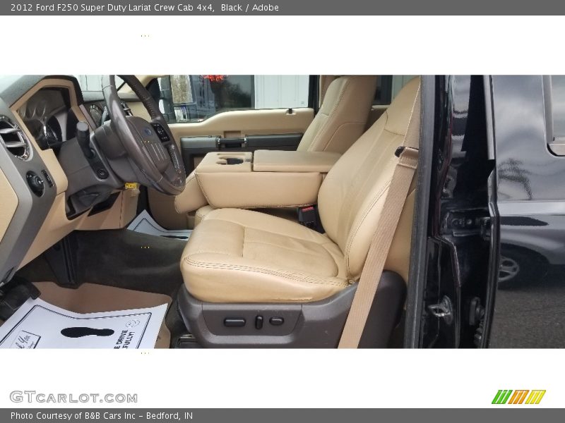Black / Adobe 2012 Ford F250 Super Duty Lariat Crew Cab 4x4