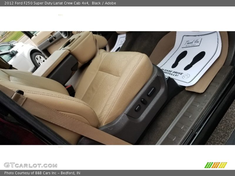 Black / Adobe 2012 Ford F250 Super Duty Lariat Crew Cab 4x4