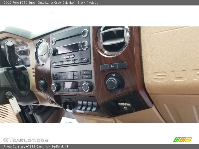 Black / Adobe 2012 Ford F250 Super Duty Lariat Crew Cab 4x4
