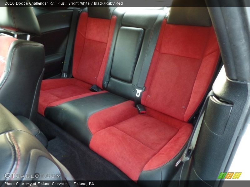 Rear Seat of 2016 Challenger R/T Plus