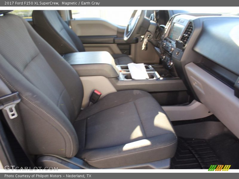 Magnetic / Earth Gray 2017 Ford F150 XL SuperCrew