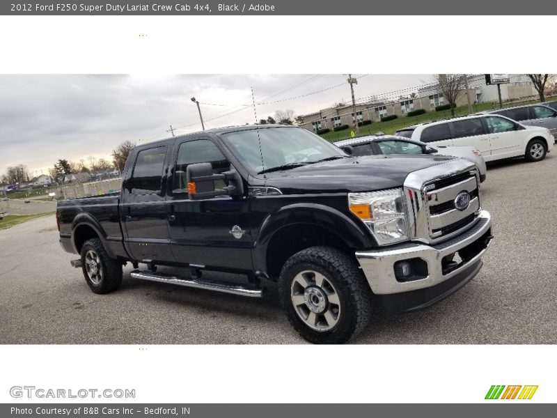 Black / Adobe 2012 Ford F250 Super Duty Lariat Crew Cab 4x4