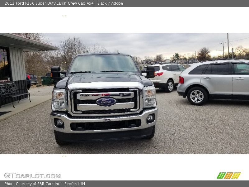 Black / Adobe 2012 Ford F250 Super Duty Lariat Crew Cab 4x4