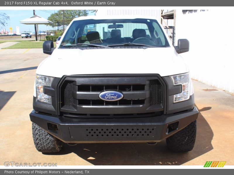 Oxford White / Earth Gray 2017 Ford F150 XL Regular Cab 4x4