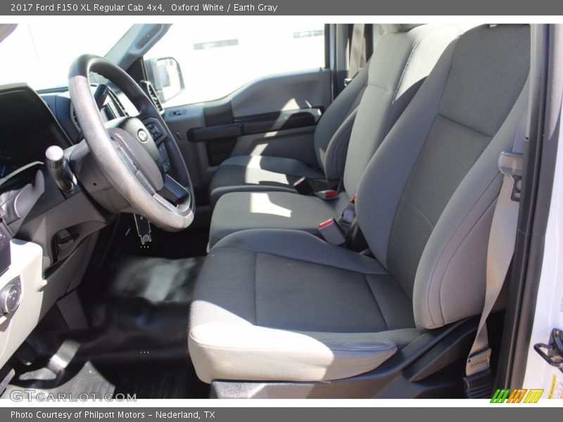 Oxford White / Earth Gray 2017 Ford F150 XL Regular Cab 4x4
