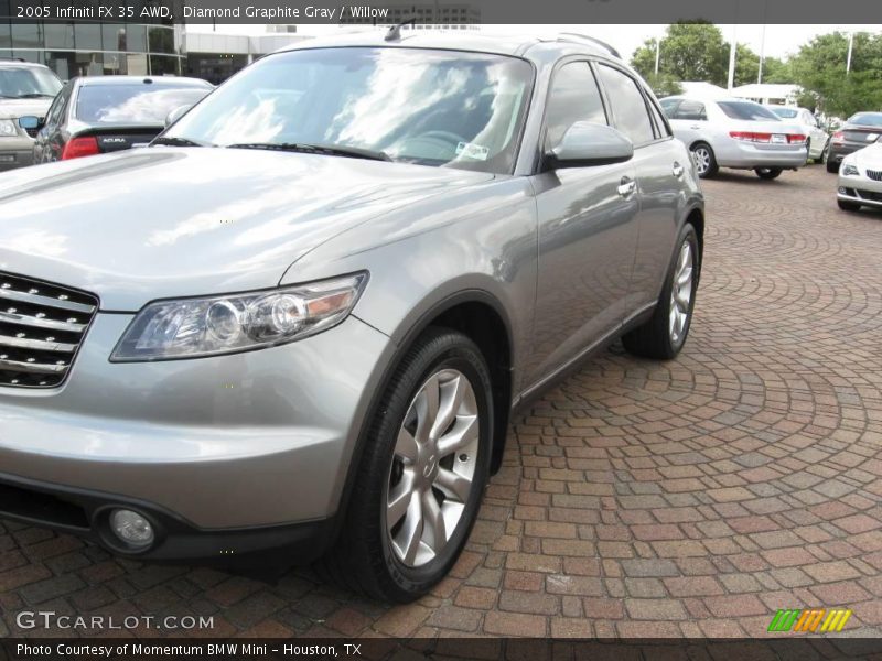 Diamond Graphite Gray / Willow 2005 Infiniti FX 35 AWD