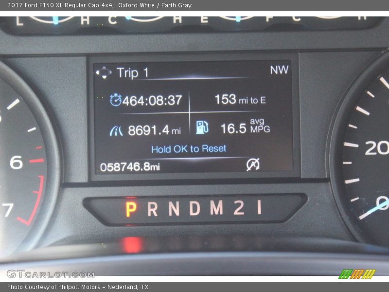 Oxford White / Earth Gray 2017 Ford F150 XL Regular Cab 4x4