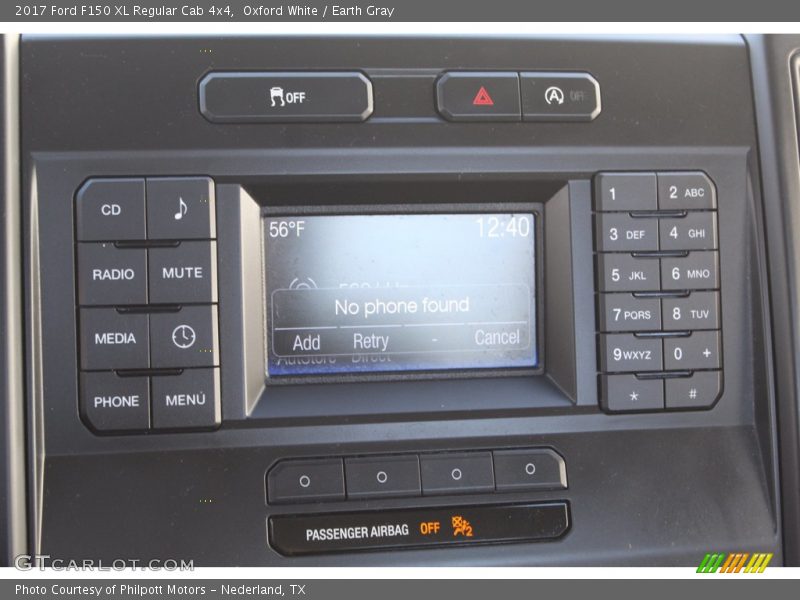 Oxford White / Earth Gray 2017 Ford F150 XL Regular Cab 4x4