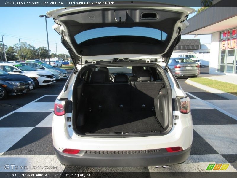 Pearl White Tri-Coat / Black 2020 Jeep Compass High Altitude