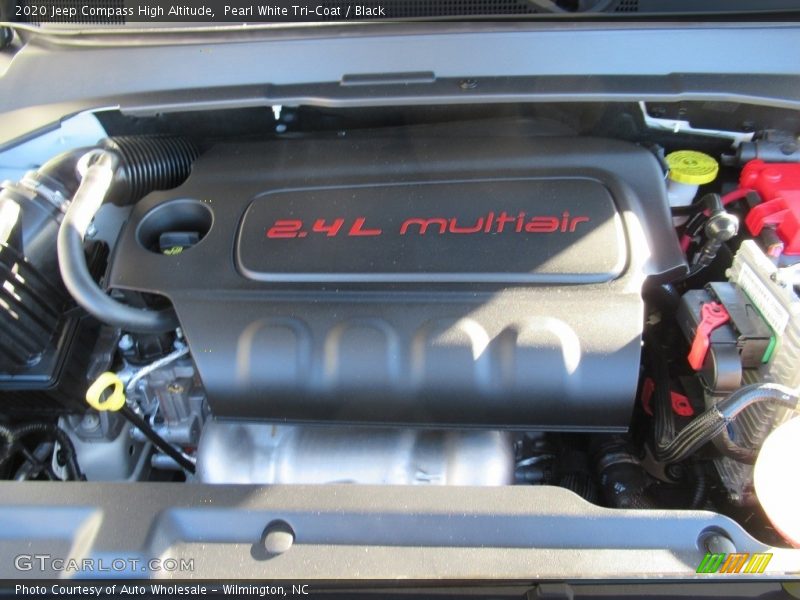 Pearl White Tri-Coat / Black 2020 Jeep Compass High Altitude