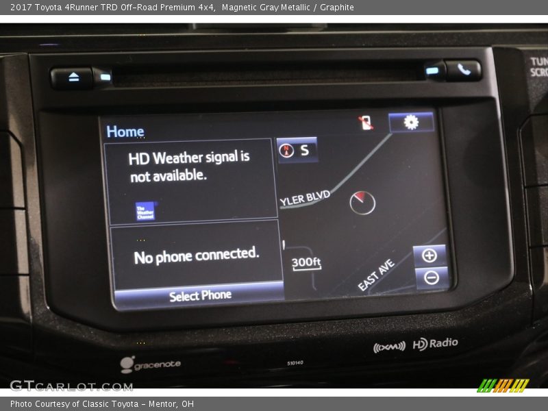 Magnetic Gray Metallic / Graphite 2017 Toyota 4Runner TRD Off-Road Premium 4x4